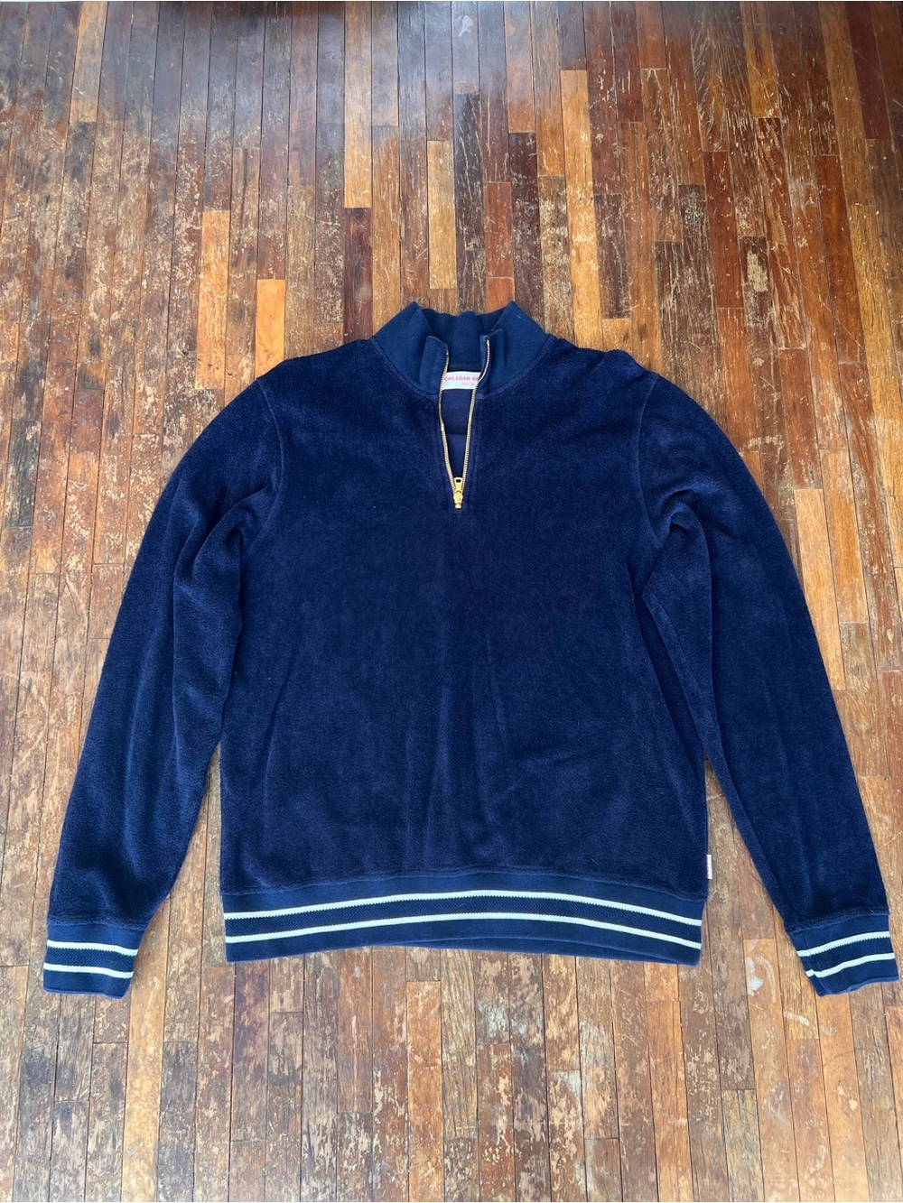 Orlebar brown quarter zip